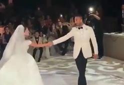 Volkan Babacan'ın düğününden neşeli görüntüler