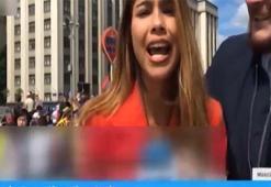 Kolombiyalı spikere canlı yayında taciz
