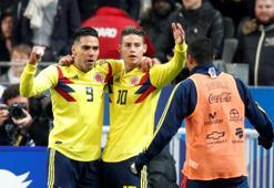 Kolombiya Milli Takımı'nda dikkat çeken üç isim: James Rodriguez, Davinson Sanchez ve Falcao