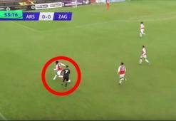 Arsenal'i tek başına yıktı!