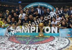 Fenerbahçe Doğuş ve Ali Koç'un şampiyonluk coşkusu