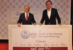 Eskişehir'de amatör spor kulüplerine 248 bin liralık destek