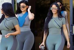 Kim Kardashian ve Kylie Jenner ikiz gibi!