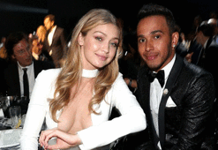 Lewis Hamilton ve Gigi Hadid'in çılgın anları!