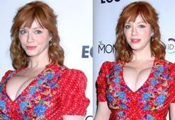 Christina Hendricks yeni filmini tanıttı