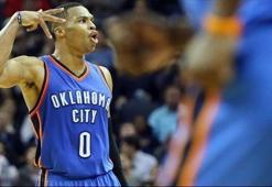Westbrook'un 40 sayısı Thunder'a yetmedi