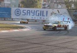 İzmir pistlerinde drift heyecanı!