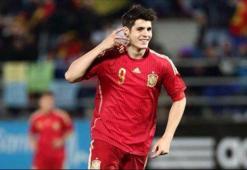 Alvaro Morata'dan şık gol