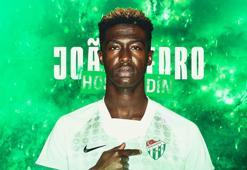 Bursaspor, Joao Pedro'yu kadrosuna kattığını açıkladı