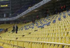 Fenerbahçe-Kayserispor maçında tribünler boş kaldı