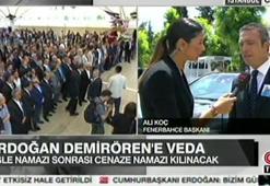Ali Koç'tan Erdoğan Demirören'e veda