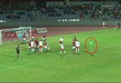 90+1'de kalecinin golü