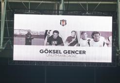 Vodafone Park'ta Göksel Gencer için saygı duruşu