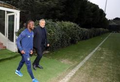 Moses ayağının tozu ile ilk idmanını gerçekleştirdi