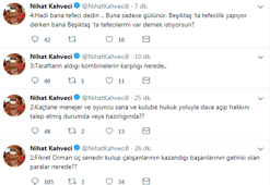 Nihat Kahveci'den Fikret Orman'a çok sert sözler