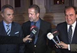 Serdar Bilgili, Yıldırım Demirören ve Fikret Orman bir arada...