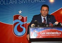 Trabzonspor'da Celil Hekimoğlu adaylığını açıkladı
