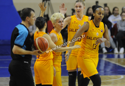 Galatasaray, DVTK'yi son topta devirdi: 77-76