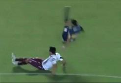 Tevez'e çok sert müdahale