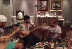 Servet Çetin'den bağlama şov!