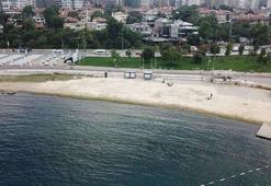 Sezonun ilk günü İstanbul'da plajlar boş kaldı!