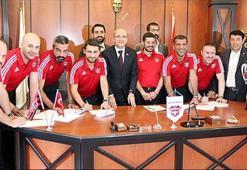 Şimşek'ten Gaziantepspor'a ziyaret