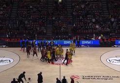 Olimpia Milano - Fenerbahçe Beko maçının ardından kavga çıktı! Ortalık karıştı