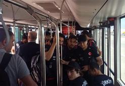 A Milli Futbol Takımı Cenevre'ye ulaştı