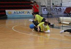 Alanya'da goalball müsabakaları sona erdi