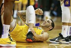 Lakers'ta Lonzo Ball en az bir ay yok