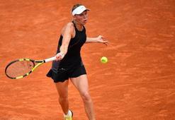 Wozniacki 2. tura çıktı