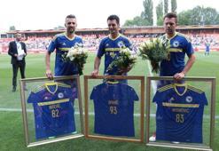 Misimovic, Ibisevic ve Spahic'ten milli formaya veda