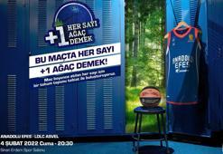 Anadolu Efes - Asvel maçında atılacak her sayı ağaca dönüşecek