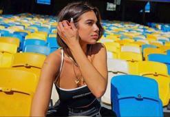 Dua Lipa'nın Şampiyonlar Ligi provası