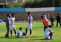 Kurtalanspor- Karşıyaka maçı olaylar yüzünden tatil edildi