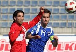 A2 takımımız sınıfta kaldı:1-0