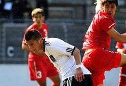 U17'ler Almanya'ya kaybetti: 2-0