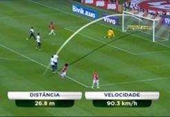 Brezilyalı genç Valdivia'dan akıllara zarar gol