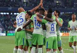 Wolfsburg, Bundesliga'da kalmak için avantaj yakaladı