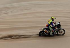 Dakar Rallisi 9. etapta motosiklet sınıfında kazanan Metge