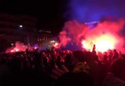 Son dakikada gelen galibiyet Trabzonsporlu taraftarları coşturdu!
