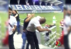 M.City'nin eski golcüsü statta kavga etti!