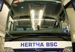Hertha Berlin otobüsüne silahlı saldırı