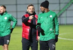 Çaykur Rizespor'da Nakoulma ve Moroziuk ilk kez antrenmanda