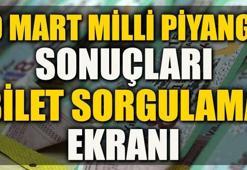 Milli Piyango 9 Mart çekiliş sonuçları | 9 Mart Milli Piyango sorgulama (MPİ)
