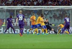 Barcelona'ya Fiorentina çelmesi:2-1!