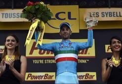 Fransa Bisiklet Turu'nun 19. etabını Vincenzo Nibali kazandı