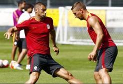 Podolski-Burak gerginliği kameralara böyle yansıdı