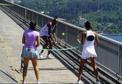 Venus Williams Boğaziçi Köprüsü'nde!