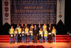 Işıklı sporcular ödüllendirildi